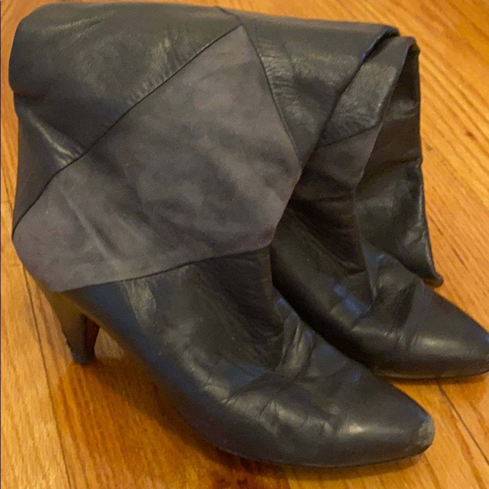 Italian leather boots
